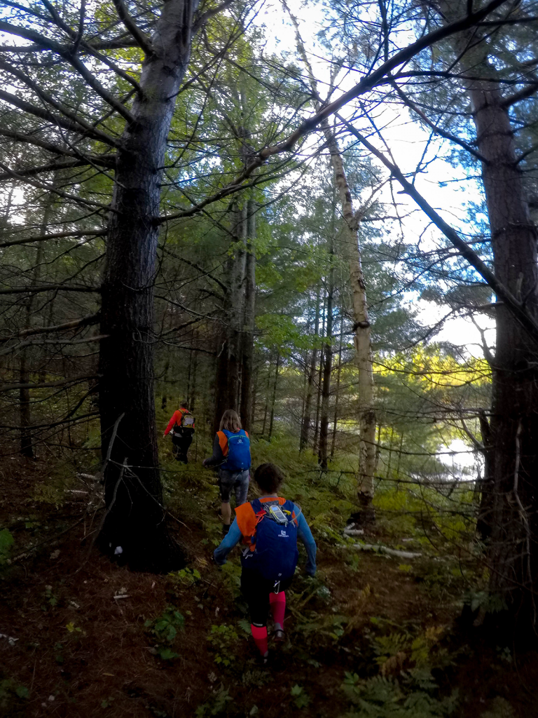 Bushwhacking- Photo by Erin