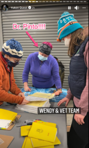 Vet Check - StinkyPup Kennel - Yukon Quest 100 -2022